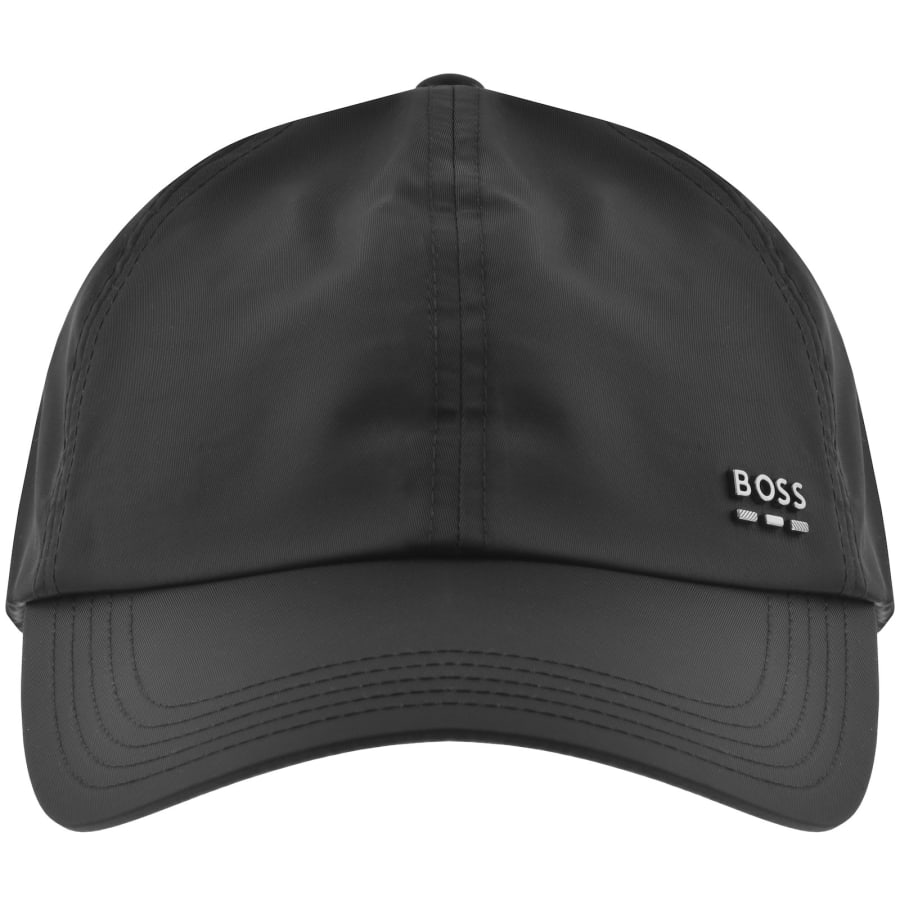BOSS Zed Waterproof Baseball Cap Black | Mainline Menswear us
